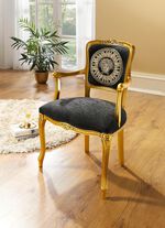 Armlehnenstuhl mit Federkernpolsterung 