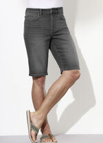 Jeans-Bermudas in 3 Farben ANTHRAZIT