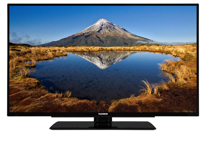 Telefunken Full-HD-LED-Fernseher mit Smart-TV SCHWARZ