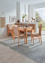 Zeitlose Esszimmerm&ouml;bel BUCHE-CAPPUCCINO