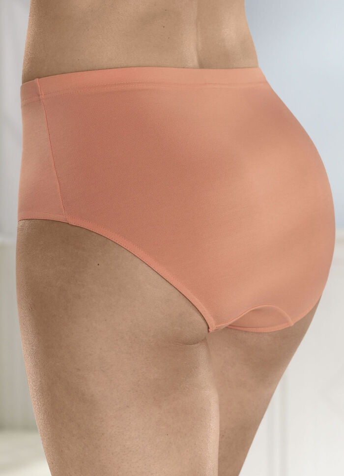 Viererpack Slips mit Gummizug im Bund 