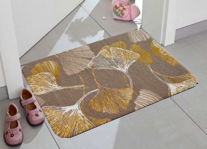 Fu&szlig;matte mit rutschhemmender Latex-R&uuml;ckseite 