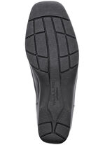 Waldl&auml;ufer Slipper aus krokogepr&auml;gtem Leder SCHWARZ