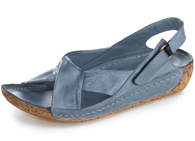 Gemini, bequeme Damen-Sandalen, Weite G, mit Gummizug 