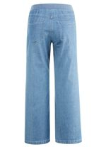 Culotte in 5-Pocket-Form  HELLBLAU