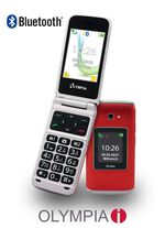 Olympia VITUS 4G Klapphandy mit Gro&szlig;tasten ROT