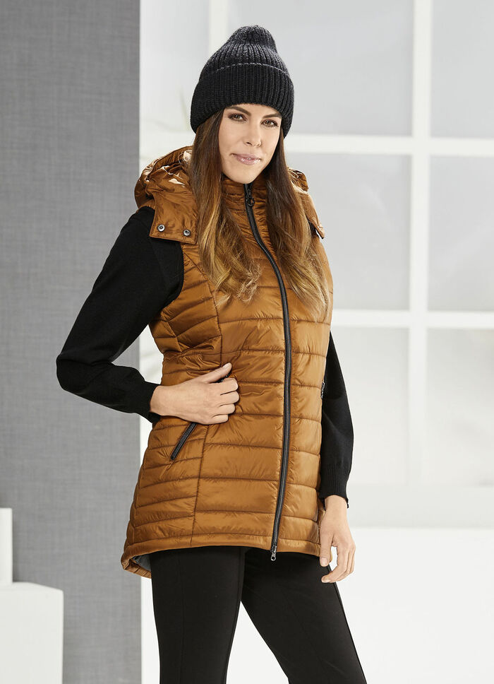 Weste mit 2-Wege-Reißverschluss 