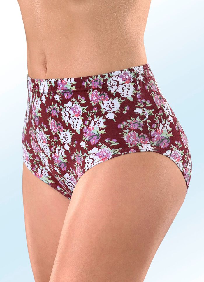 F&uuml;nferpack Slips mit Gummizug 