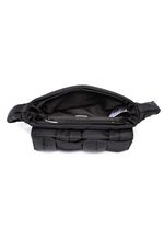 Collezione Alessandro Tasche aus zart gl&auml;nzendem Textilmaterial SCHWARZ