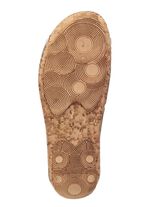 ELENA EDEN, sommerliche Damen-Pantoletten, aus Leder WEISS