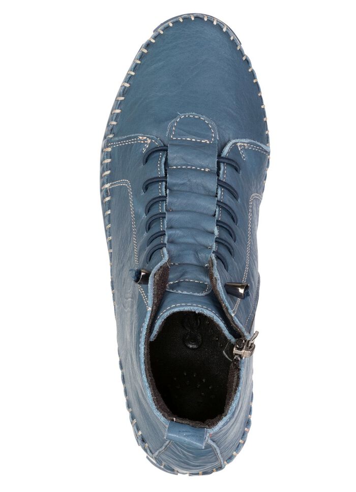 Gemini, bequeme Damen-Boots, Weite G, mit herausnehmbarem Fu&szlig;bett JEANS