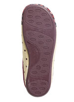 Laurina, klassische Damen-Hausschuhe, mit herausnehmbarem Fu&szlig;bett ECRU-BUNT