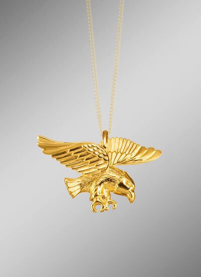 Adler-Anh&auml;nger aus Gold 