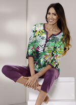 Laurina Schlafanzug mit Knopfleiste 