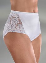 Laurina Dreierpack Slips mit h&uuml;bscher Elastikspitze 