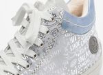 Rieker Schn&uuml;r-Bootie aus originell bedrucktem Synthetikmaterial 
