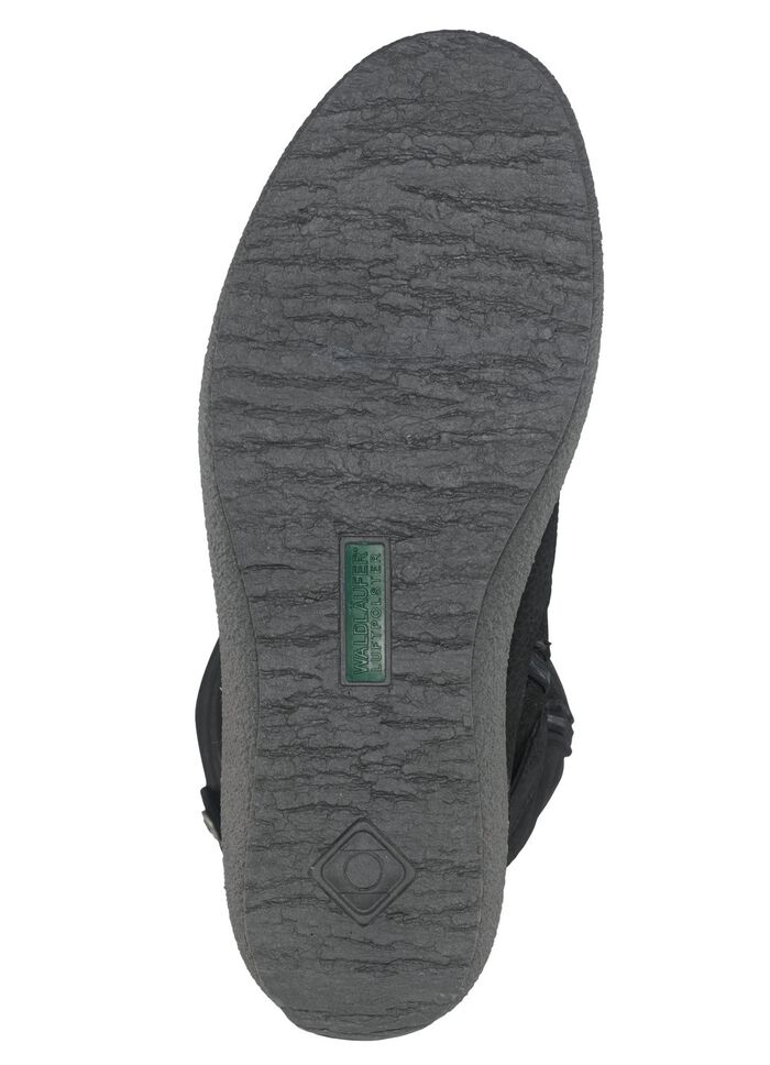 Waldl&auml;ufer, gef&uuml;tterte Damen-Stiefel, Winterschuhe, Weite H, mit Lammfell 