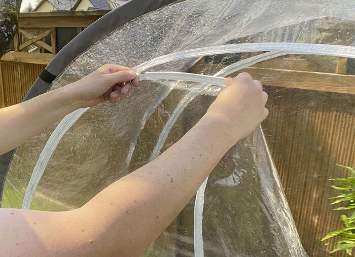 Pflanzenzelt Arctic aus PVC 