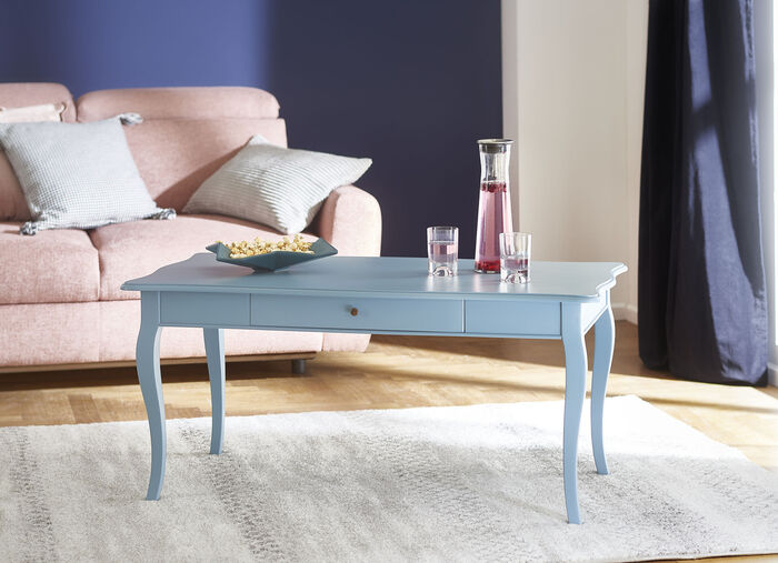 Couchtisch PASTELLBLAU