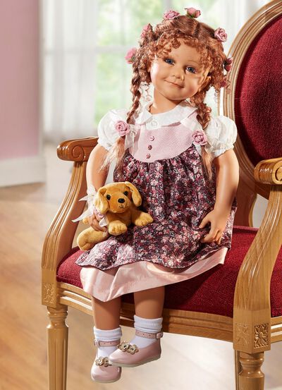 K&uuml;nstlerpuppe Jenny von Sieglinde Frieske 