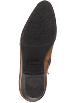 Stiefelette mit Innenreißverschluss COGNAC
