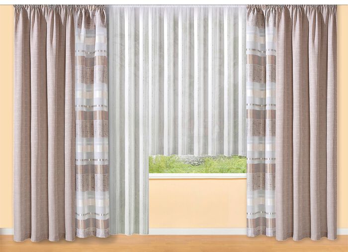 Store mit &Ouml;ko-Soft-Bleileinen-Abschluss 