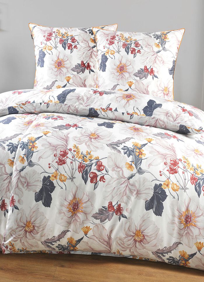 Digitalbedruckte Bettw&auml;sche-Garnitur von Irisette CREME