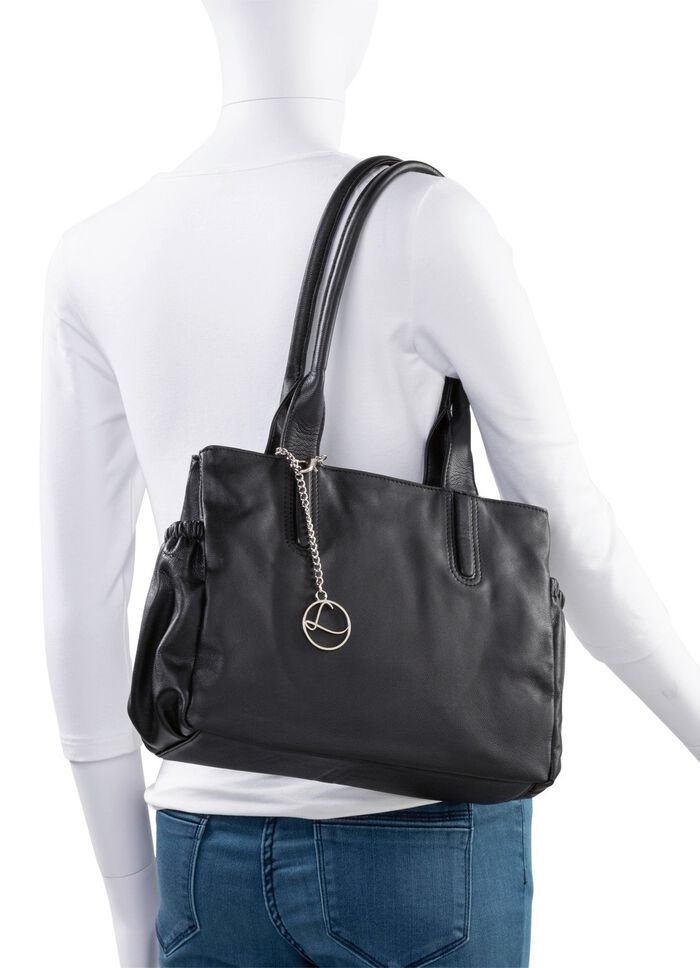 Laurina Tasche aus Nappaleder SCHWARZ