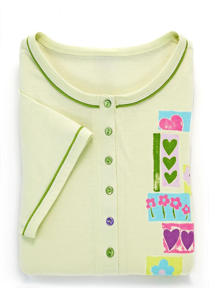 Zweierpack Nachthemden aus reiner Baumwolle 