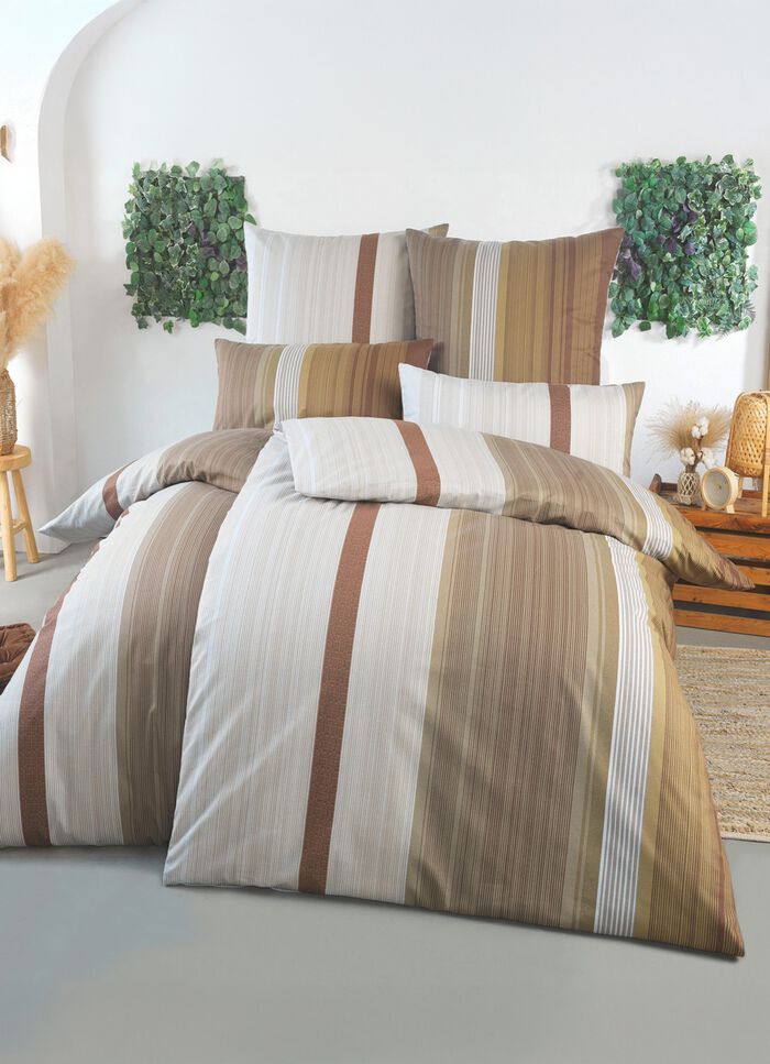 Beidseitig bedruckte Bettw&auml;sche-Garnitur von Florella 