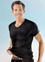 Zweierpack Shirts mit V-Ausschnitt 