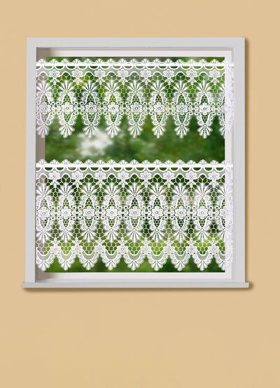 Fabelhafter Kurzstore aus echter Plauener Spitze 