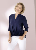 Tunika mit kürzer geschnittenem Vorderteil 