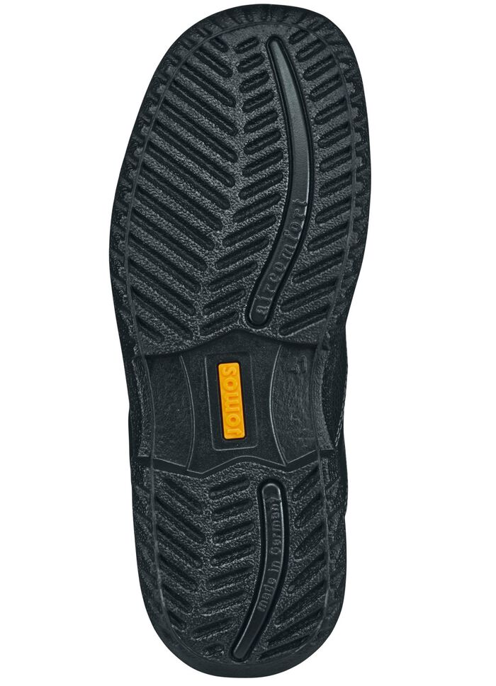 GINO GALANTE, atmungsaktive Herren-Boots, Winterschuhe, mit Klettverschluss SCHWARZ