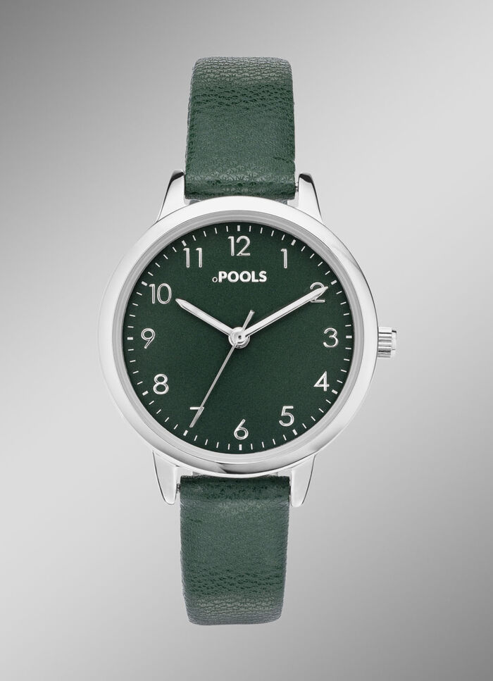 Quartz-Damenuhr mit Metallgehäuse 