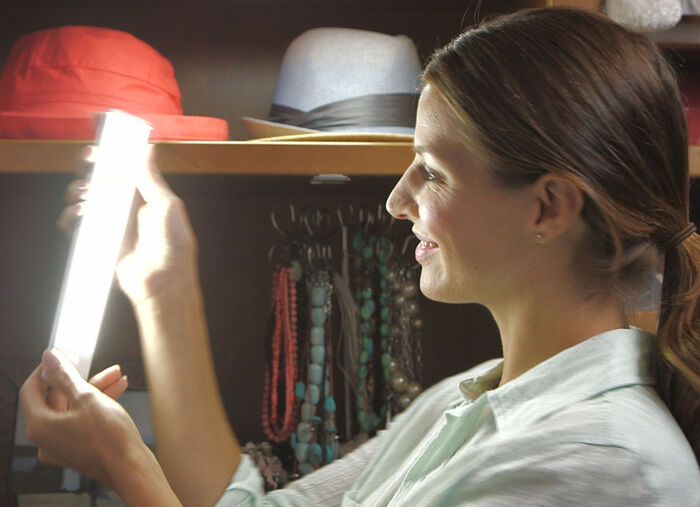 LED-Leuchtleiste von HandyLux mit Bewegungssensor 