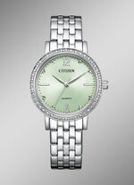 Citizen Quartz-Damenuhr mit Edelstahlbandgehäuse 