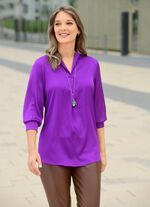 Tunika mit aparter Ausschnittl&ouml;sung 