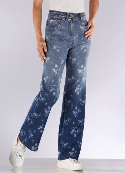 Jeans mit tollem Farbverlauf 