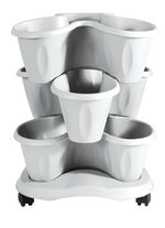 Pflanzturm Trifoglio WEISS