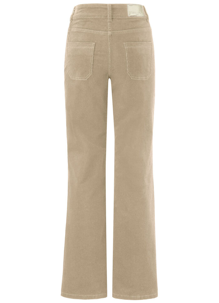 Cordhose mit weitem Beinverlauf CAMEL