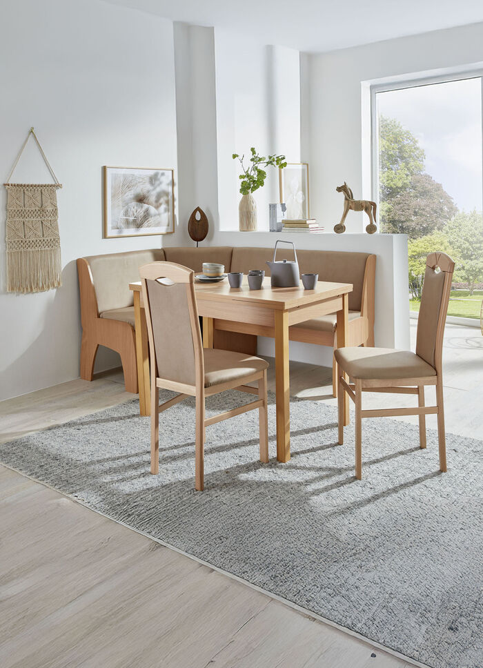 Zeitlose Esszimmermöbel BUCHE-CAPPUCCINO