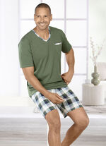 Shorty, 3 teilig, mit zwei Oberteilen und einer Hose 