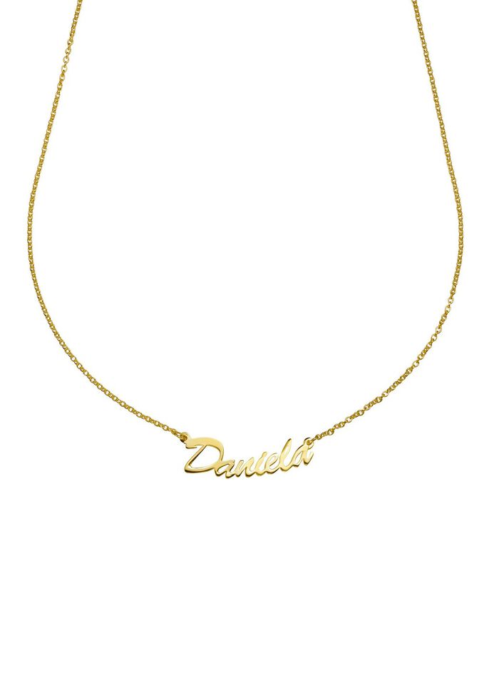 Individuelle Namenskette mit Ihrem Namen 