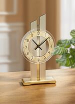 Tischuhr mit präzisem Quarzwerk 