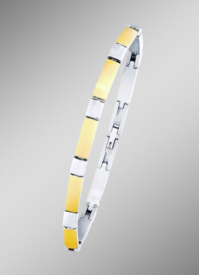 Wunderschön und modern: Armband in Bicolor 
