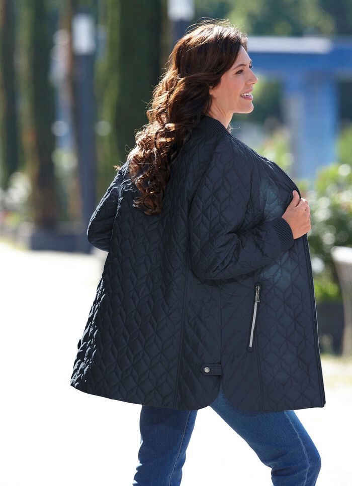 Jacke mit interessantem Stepp 