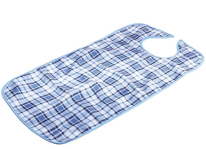 Speiseschürze BLAU KARIERT