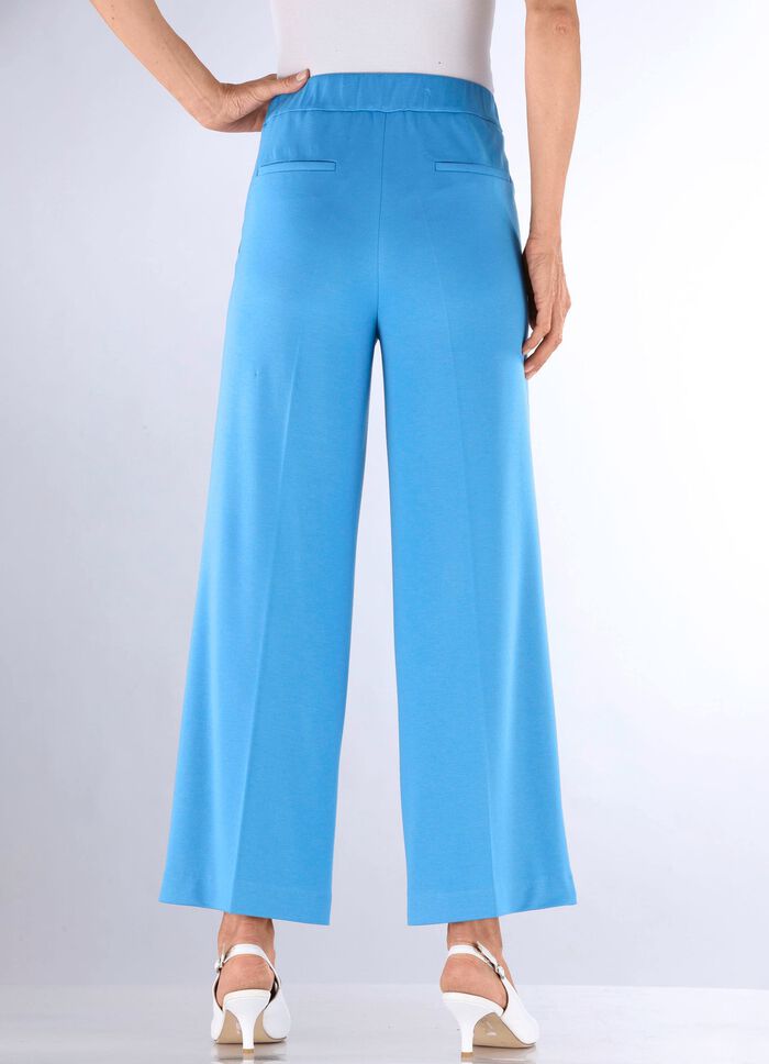 Kn&ouml;chellange Hose mit weitem Bein 