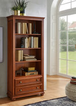 Teilmassiver Bücherschrank im Used-Look  KIRSCHBAUM